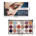 Miss Rose Makeup 18 Color Full Glitter Eyeshadow Palette. 