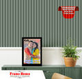 Customized Black Photo Frame with High Transparency Glass Modern Polymer Design Multiple Sizes Available. 