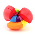 The FanXin Nautilus Cube 3x3 Stickerless multi-colored nautilus shell Rubiks Cube Brain Game challenging puzzle!. 