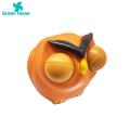 Green Home Cartoon Pinch Toy Flexible Frog Eye-Popping Squishes Fidget Decompression Toy. 