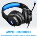 LYCANDER 568 Gaming Headset with Mic for Xbox 360 One S/X PS4 Switch and Windows PC, Mac iOS PC/Surround Sound Over-Ear Gaming Headphones with Noise Cancelling Mic, LED Lights, Volume Control for iOS device, Android device,Smart Phone, Laptops,Mac, iPad. 