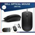 Dell, HP, Fujitsu USB Wired Mouse | Professional & Gaming Use | High-Precision Tracking | Ergonomic & Lightweight | 3 Click Buttons | Works with Laptops & PCs | Best for Work & Play. 