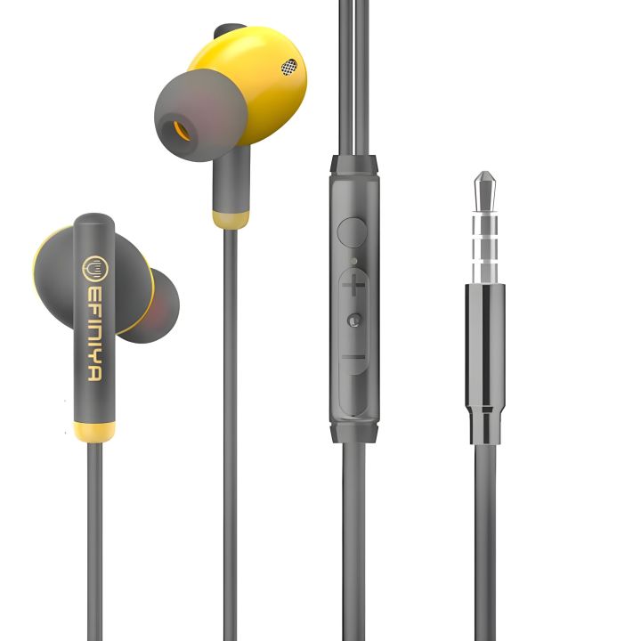 Efiniya Original Handsfree Premium Sound Best For Gaming Stereo Sound Deep Bass And Echo Sound Best Noise Cancellation Handsfree Earphones Best Handsfree For Watching Movies Online Class Excellent Music Sound In Very Cheap Price By Saadi's Digital Shop