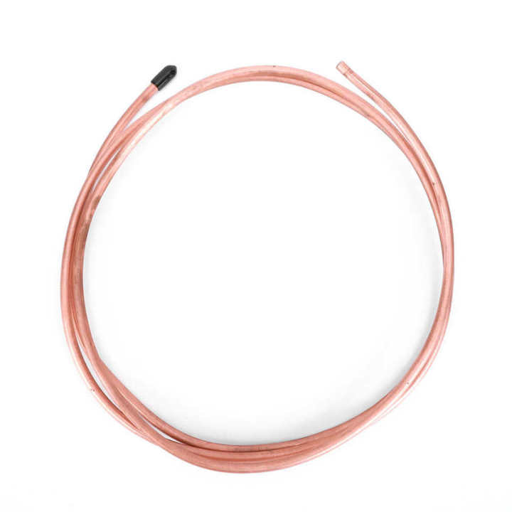 C1100 T2 Copper Tube 2m Pipe Soft Coil Tubing for Air Conditioner Refrigerator OD 6mm / ID 4.8mm