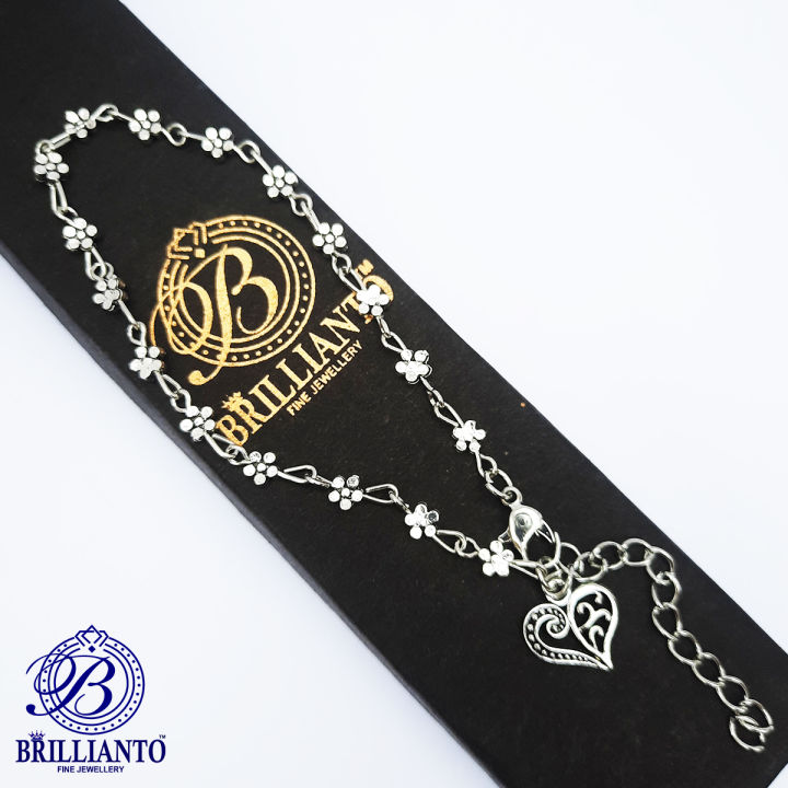 Antique%20Heart%20Anklet%20Payal%20for%20Girls%20and%20women%20Simple%20Silver%20Foot%20Bracelet%20Never%20Fade%20-%20Image%203