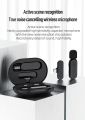 K60 Wireless Microphone - Plug & Play - 3 in 1 Connector For Android Type C - Apple_iPhone & USB Adapter - Noise Reduction Lavalier Microphone For Recording - Vlogs - Gaming - Live Streaming & Interviews – Portable Charging Case – Free Windshield Included. 
