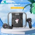 Green Home Earbuds 360 Degree Surround Sound Effect Bluetooth-compatible 5.3 Semi In-ear Stereo Earphones. 
