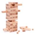 Jenga Classic Wooden Block Tower Building Game. 