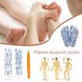 Acupressure Reflexology Socks Foot Massage Socks Anti Slip Breathable Yoga Socks For Fitness Sports Training M2M0. 