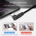 【All Of Me】Type C For Xiaomi Redmi Note 8 Pro Mi 9t A3 7 Samsung A50 A70 Honor 9x Tipo C Charging Cabel 90 Degree Phone. 