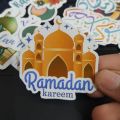 25pcs RAMADAN sticker pack for the month of ramzan fasting islam islamic children muslims religion ideal for journals. 