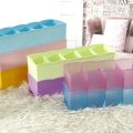 Dream Enterprises 5 Grids Socks Tie Storage Box Organizer Drawer Cosmetic Divider Box Plastic 1 Piece. 
