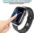 Apple Watch 44mm Series 6 / Series 5 / Series 4 & SE Band Case PC Tempered Glass Case for iWatch. 