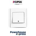 1 Gang 1 Way Switch White with LED, Light Switch Button, 1 Way Light Switch, Vertical switch, NEO, Switches 10A 1 Gang Switch, White with LED Switch, Clipsal Switch - Clipsal by Schneider Electric - E3031V1_EWWW. 