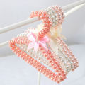 Clothes Hanger with Bow Non-slip ABS Children Faux Pearl Rack for Home. 
