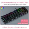 AULA S2022 MECHANICAL KEYBOARD BLUE SWITCHES RGB MULTIPLE LIGHTS HIGH QUALITY PROFESSIONAL GAMING KEYBOARD. 