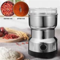 Electric Coffee Bean Grinder Seed Spice Crusher Nut Mill Blender Stainless Steel. 