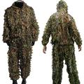 Shekari Ghillie Suit 3D Bionic Leafy Camouflage Clothing for Jungle Shekari , Wildlife Photography, Bird Watching，Halloween, Shooting. 