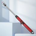 Type-C Rechargeable Kitchen Artifact Portable Smart Pulse Igniter Household Gas Stove Long Handle Electronic Lighter Wholesale. 