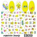 Disney Anime Characters 3D Adhesive Nail Stickers Nail Art Decals Lilo Stitch Mickey Mouse Nail Art Jewelry DIY Sticker Decals. 