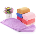 Magic Drying Microfiber Hair Towel Wrapped Turban Turbie Twist. 