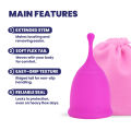 MomDaughts' Menstrual Period Cup Large & Small Size Premium Quality FDA Approved Reusable Long-Lasting Mystical. 