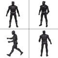 Black Panther Marvel Avengers Plastic Claw_, Hand Contractible_Pop After Pressing And Character With Light Toy For Kids Play & Gifts With Vibranium_Slashing_Simulation Sounds Effect & Light Fx Cool Fit For Children Super Hero Role Play. 