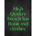 High Quality PURE BLEACH 1000ML. 