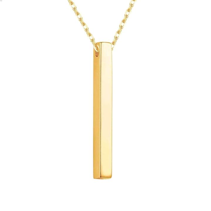 Silver%20100%25%20Pure%20Stainless%20Steel%20Vertical%20Bar%20Necklace/Locket/Chain%20for%20Girls/Women%20-%20Image%205
