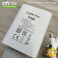 Original Infinix 70W Fast Charger for Inifinix Smart Pho  | Infinix 70w charger with Cable  | Infinix 70w Adapter for Infinix Note 40 Pro  | Inifinix 70W Adapter With  Type C Cable Compatible with Infinix Zero Flip, Note 40 Pro and many other devices. 