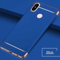 Huawei P20 Lite Case Cover  IPaky Anti-Shock 3in1 Protection Case Back Cover  - Blue. 