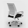 Home Office Chair Ergonomic Desk Chair Mesh Computer Chair with Lumbar Support Armrest Executive Rolling Swivel Adjustable Mid Back Task Chair, Black. 