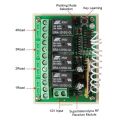 12V 4CH Channel 433Mhz Wireless Remote Control Switch. 