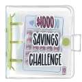 ETQT book envelope money simpanan buku saving simpan duit planner Mini Money Saving Binder 150 300 500 1000 PVC Envelope Challenge Fun Way Durable Savings Challenges Book Kids. 