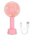 Mini Portable Handheld Fan-USB Rechargeable Air Cooling Fan- 3 Modes. 