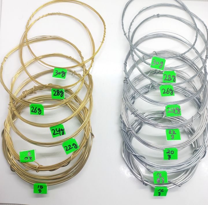 Pack%20of%208,%20%20Metal%20Craft%20Wire%20/%20Jewellary%20Wire%20%7C%7C%20Gold%20&%20Silver%20%7C%7C%20DIY%20Art%20&%20Craft%20things.%20-%20Image%208