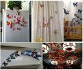 [12 Pcs ] Butterfly Magnet For Refrigerator Magnet Suitable For Kitchen Kids Toys Student Locker Office Menu Message Board Fridge Magnet. 