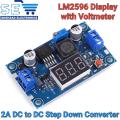 LM2596 DC DC Step Down Buck Converter Voltage Regulator LED Display Voltmeter. 
