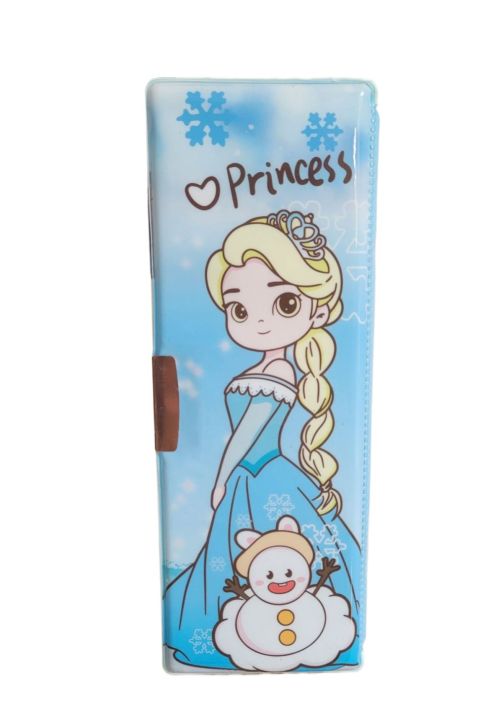 Princess%20Design%20Geometry%20Box%20Pouch%20with%20Magnet%20Closure%20and%20Floating%20Glitter%20%E2%80%93%20Stylish%20Pencil%20Case%20for%20Girls%20-%20Image%203