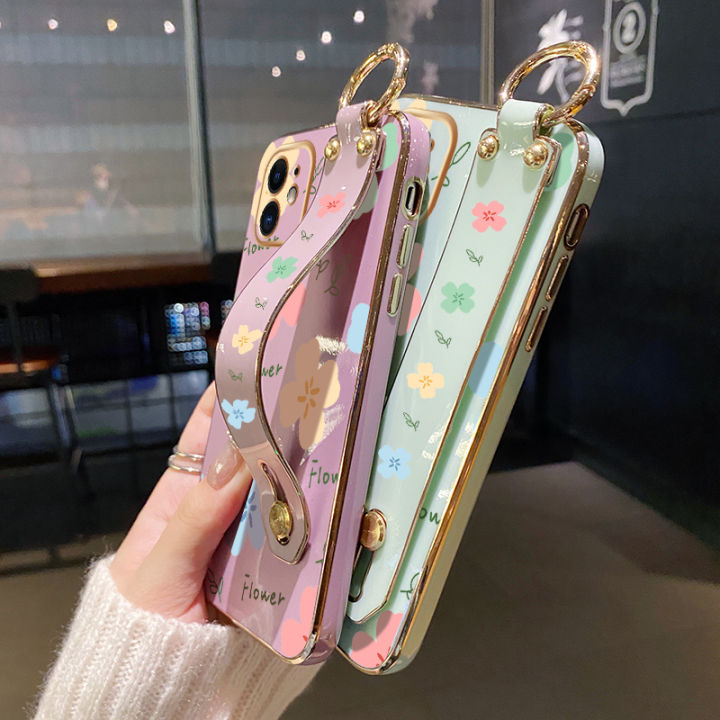 dienya%20For%20OPPO%20F11%20Pro%20Case%20With%20Wristband%20Cartoon%20Cute%20Flower%20New%20Design%20Square%20Edge%20Shockproof%20Phone%20Shell%20Cases%20Pattern%20Plating%20Silicone%20Casing%20Full%20Cover%20Camera%20Thin%20Protection%20SoftCase%20-%20Image%206