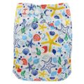 Ohbabyka Top Brand Reusable Baby Pocket Diaper Baby Microfiber Velour Fitted Washable Pants Couche Lavable Baby Nappy Washable. 