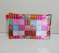 Quotes and Floral Patterns Flat pouches for GIRLS - Digitally Printed Pencil Cases for boys and girls. 