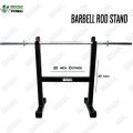 Heavy Duty Weight Rack/Stand Rod Stand Barbell Stand Barbell Rack Rod Rack (Biceps & Tricep Exercises) Black. 