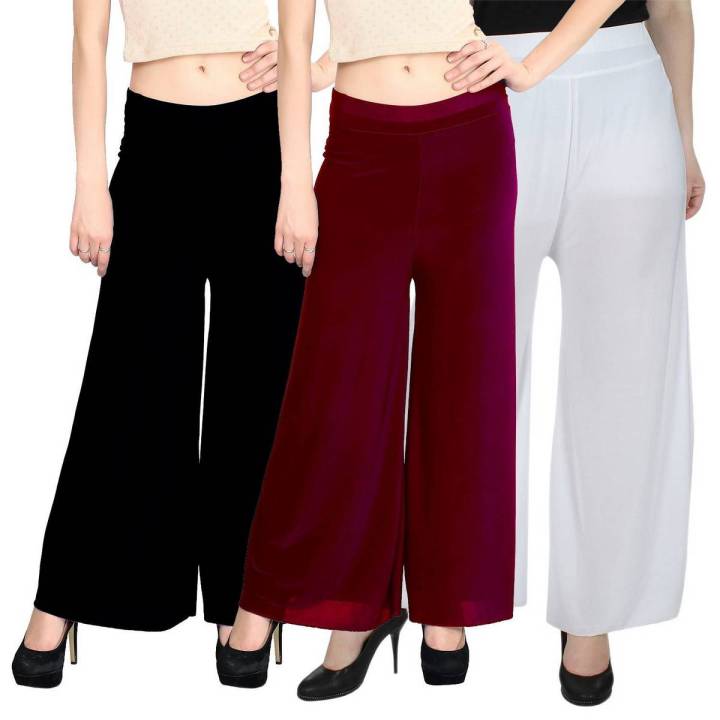 Plain%20Plazo%20for%20Women%20Pack%20of%203%20-%20Image%202