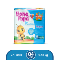 Bonapapa Pantaloon L Size 4 - 27 PCs - 9 -13 Kg. 