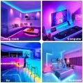 LED Strip Lights 5050 RGB 5V Led Light Strip APP Control LED Lamp Tape Diode Lights for Gaming Room TV Backlight Room Decoration. 