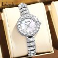 Labaoli Women's Watch Luxury Rhinestone Quartz Watch Elegant Waterproof Fashion Analog Bracelet Wrist Watch. 