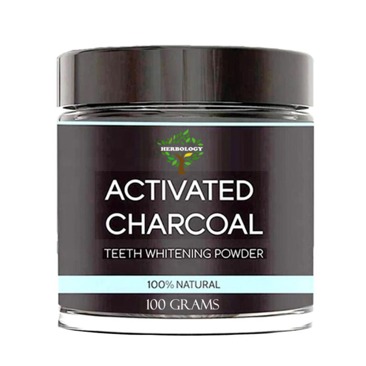 1 x Activated Charcoal Powder 100 Gram - Food Grade Teeth Whitening & Detox 100 Gram