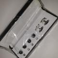 Complete Set Metal Cuff links and Plastic Buttons for Men |  Men’s Cuff-link & Buttons With Box Silver and Gold. 