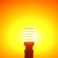 1157 LED Bulbs Amber Orange Double Point For Car And Bikes P21 BAY15D For DRL Indicators or Brake Light Hazard Blinker Lights. 